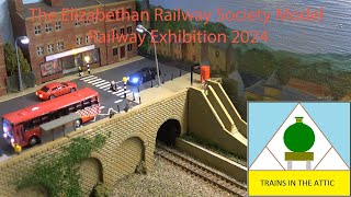 The Elizabethan Railway Society Model Railway Exhibition 2024 [upl. by Conrado881]