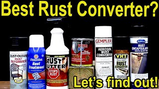 Best Rust Converter POR15 Eastwood Rustoleum Rust Reformer Gemplers [upl. by Klemm]