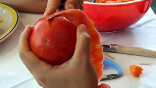 Making Tomato Roses [upl. by Keir]