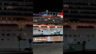 Cruise Port Shorts  The Cruise Port of Oranjestad Aruba After Dark [upl. by Kelam]