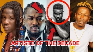 SARKODIE WINS ARTISTE OF THE DECADE AT THE VGMA 2019 [upl. by Atinaujnas313]