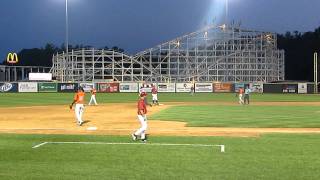 Altoona Curve Baseball July 10 2011 Roller Coaster Lights [upl. by Ednalrym]