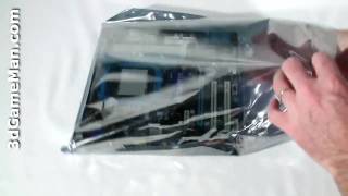 41  Gigabyte GAMA785GMTUD2H AM3 Motherboard Unboxing Video [upl. by Relyk]