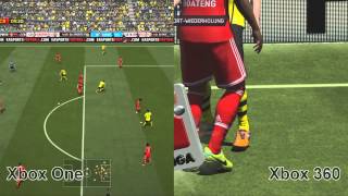 FIFA 14 – Xbox One und Xbox 360 im Vergleich [upl. by Htebi]