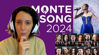 Montesong REACTION Eurovision 2025 Montenegro [upl. by Sparhawk]