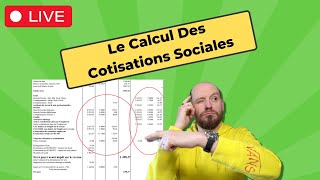 Le Calcul des Cotisations Sociales Sur Le Bulletin de Paie [upl. by Herm]