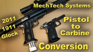 MechTech Pistol to Carbine Conversion Unit CCU  REVIEW [upl. by Firestone]