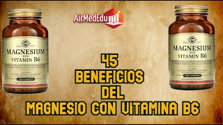 45 Beneficios del Magnesio con Vitamina B6 httpsiherbcohp1Pcy7r [upl. by Greenquist551]