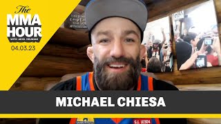 Michael Chiesa Calls For Gunnar Nelson After UFC 287 Fight Cancellation  The MMA Hour [upl. by Ettennaej]