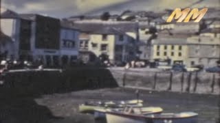 Mevagissey Cornwall England 1970s old cine film 112 [upl. by Valdemar]