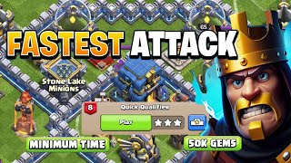 Easy Pace 3 Star Quick Qualifier Haaland Challenge 8 Clash Of Clans [upl. by Ariahaj489]