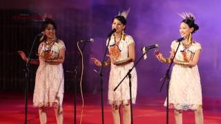 O RhosiRhosiRhosi by the Tetseo Sisters at Sangai Festival 2015 [upl. by Wakerly609]