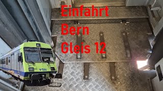 Einfahrt Bern Gleis 12 B 630 amp B 517 [upl. by Pebrook54]