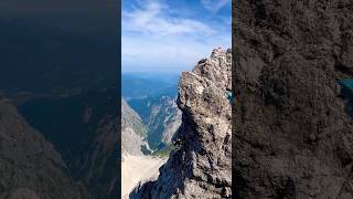 Zugspitze 🏔️ mountains zugspitze dogs shihtzu горы красота nature [upl. by Enyrehtak]