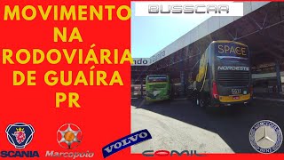 MOVIMENTAÇÃO NA RODOVIÁRIA DE GUAÍRA PR [upl. by Crisey421]