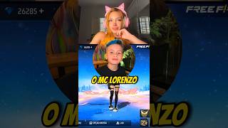 CHAMEI O MC LORENZO PRA ESCOLHER A MINHA SKIN NO FREE FIRE freefire shorts [upl. by Yadahs]