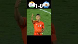 Sunil Chhetri Aura 🥶  Argentina vs India Penalty Shootout World Cup Final 2026 Imaginary football [upl. by Seften]