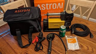 Review of the AstroAI T6 portable air compressor [upl. by Orgell]