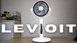 Questo Ventilatore di LEVOIT Oscillante non lo SENTI e ha un sensore SMART [upl. by Leahcimaj]