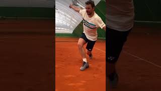 Wawrinka backhand 🎾 tennis wawrinka sports [upl. by Rusticus]