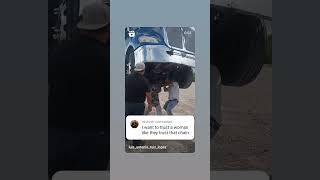 Master got me working truck dumb women trust fails mechanic [upl. by Svirad]