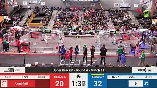 Match 11 R4  2024 FNC District UNC Pembroke Event [upl. by Inilahs894]