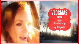 VLOGMAS DAY 20 SHORTEST DAY OF THE YEAR  Somers In Alaska Vlogs [upl. by Phenice641]