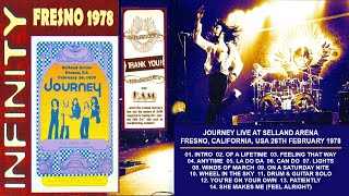 Journey  Live in Frenso CA February 26 1978 Steve Perry Audio Remaster [upl. by Vivyan]