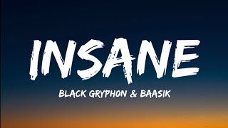 Black Grpyh0n amp Baasik Insane Lyrics Video [upl. by Nirihs]