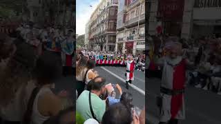 Valencian Community Commemorates the reconquest of Valencia by Jaume I King of Aragon europeancity [upl. by Eednar179]