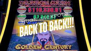 CRAZY BACK TO BACK JACKPOTS ON DRAGON CASH  UNBELIEVABLE FIREBALLS DRAGONCASH dragonlink [upl. by Ebenezer]