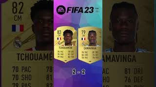 Tchouameni vs Camavinga 🔥FIFA Evolution FIFA 2024 EAFC 24 [upl. by Einaled68]