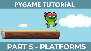 PyGame Endless Vertical Platformer Beginner Tutorial in Python  PART 5  Platforms [upl. by Pierrette]