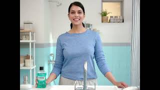 Listerine Antiseptic Mouthwash Commercial breaks April 28 2023 [upl. by Enirehs]