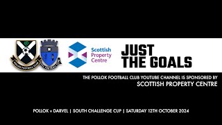 Pollok v Darvel  12th October 2024  Goals and Penalty Shootout [upl. by Reuben192]