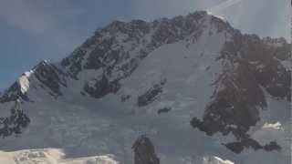 Mount Cook  Aoraki 100kmhr winds  my attempt to climb Mt Cook Old footage [upl. by Alegnat]