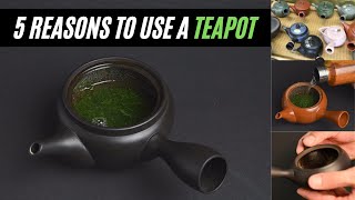 5 Reasons to Use a Kyusu Teapot [upl. by Abbotsun535]