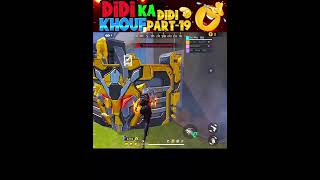 Didi ka KHOUF 😂 didi part19 Free fire funny moments shorts freefire funny deepakrds [upl. by Melesa]