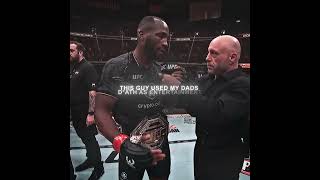 Leon Edwards About His Father 💔 4k Edit [upl. by Enelyahs]