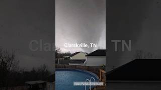 Breaking Massive Tornado Ravages Clarksville TN [upl. by Oriana]