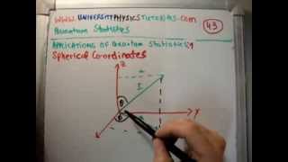 Quantum Statistics 43  Spherical Polar Coordinates [upl. by Trbor]