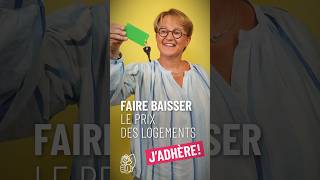 🌹 Une socialiste un combat  Nathalie Appéré  faire baisser le prix des logements [upl. by Larkins]