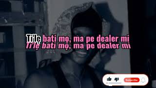 AYO MAFF FT FIREBOY  DEALER LYRICS VIDEO [upl. by Eberly]