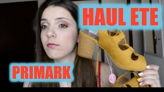 Haul N°13 HAUL PRIMARK PRINTEMPS ETE 2016  Primark  Undiz  Zara  CampA [upl. by Gemina]