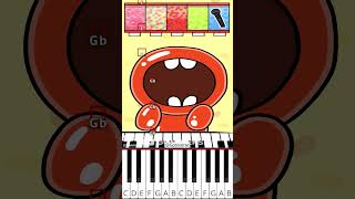 Figure song Goniverse Doors Animation  Octave Piano Tutorial [upl. by Ezra]