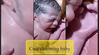 cutebaby baby newbornMost Gorgeous Perfectly Made Cute Newborn Baby Cryingnewborn After birth [upl. by Paxon]