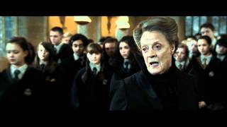 Harry Potter and the Deathly Hallows part 2  McGonagall sends the Slytherin students away HD [upl. by Eniluap]