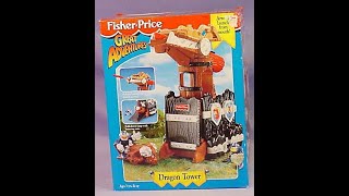 Fisher Price Great Adventures Dragon Tower online video cutter com [upl. by Aniral]