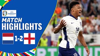 Netherlands vs England  12  Highlights  UEFA Euro 2024  england vs netherlands [upl. by Hteazile]