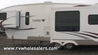 2010 Sabre 31RETS Fifth Wheel RV Camper From RVWholesalers 002576  Coffee [upl. by Ahsinrac]